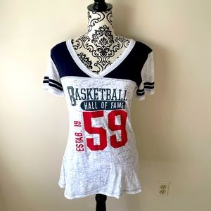 Basketball Hall of Fame souvenir t-shirt from Springfield Massachusetts